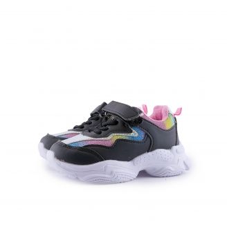 172-0063 Love4shoes Παιδικά Κορίτσι Casual ΜΑΥΡΟ
