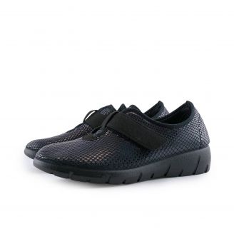 227167 La Coquette Γυναικεία Loafers - Slip On ΜΑΥΡΟ