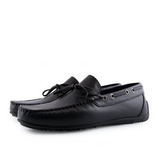 CAN1 Phill Hagan Ανδρικά Loafers ΜΑΥΡΟ