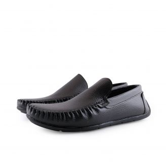 985 Damkal Ανδρικά Loafers ΜΑΥΡΟ