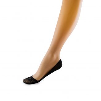 689-6 Love4shoes Γυναικείες Κάλτσες ΜΑΥΡΟ