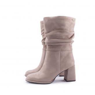 1-25020-43 Tamaris Γυναικείες Μπότες Suede ΠΟΥΡΟ