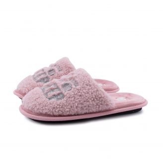 176-2401 B-Soft Γυναικείες Παντόφλες Χειμερινές ΡΟΖ