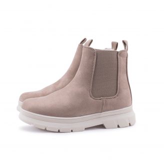 853180 Love4shoes Γυναικεία Μποτάκια ΜΠΕΖ