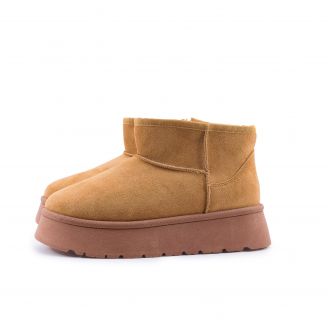 955220 Love4shoes Γυναικεία Μποτάκια ΤΑΜΠΑ