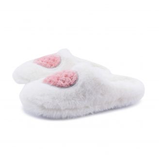 966050 Love4shoes Γυναικεία ΛΕΥΚΟ