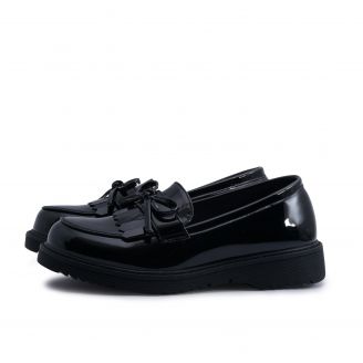 955260 Love4shoes Παιδικά Μοκασίνια ΜΑΥΡΟ