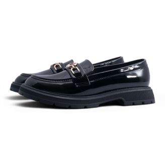 SD12267 Smart Kids Παιδικά Loafers ΜΑΥΡΟ