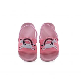 181-0007 Love4shoes Παιδικά Κορίτσι Σαγιονάρες Slides ΡΟΖ