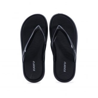 11829067 Parex Γυναικείες Σαγιονάρες Flip Flops ΜΑΥΡΟ