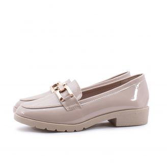 5305 Love4shoes Γυναικεία Loafers-Μοκασίνια ΜΠΕΖ