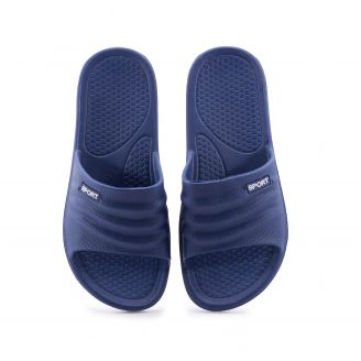67-50 Love4shoes Ανδρικές Σαγιονάρες Slides ΜΠΛΕ