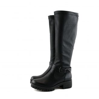 9084 LOVE4SHOES Γυναικεία Μπότες ΜΑΥΡΟ