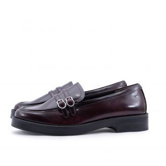 1-24348-45 Tamaris Γυναικεία Loafers ΜΠΟΡΝΤΟ