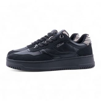 5-23632-45 S.Oliver Γυναικεία Sneakers ΜΑΥΡΟ