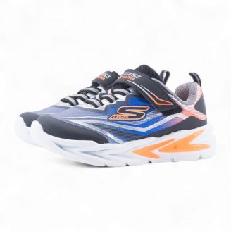 400139N-BKSL Skechers S-Lights Παιδικά Αθλητικά ΜΑΥΡΟ
