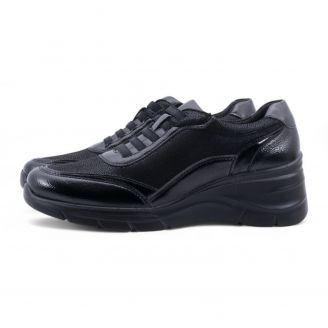 FREKI -195 Antrin Γυναικεία Sneakers ΜΑΥΡΟ
