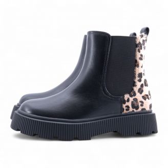 GIOLENA IQ Shoes Παιδικά Μποτάκια  Κορίτσι ΜΑΥΡΟ