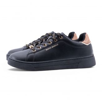 10732030 Maison Minrelle Γυναικεία Sneakers ΜΑΥΡΟ