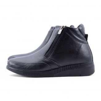 290013 Aerostep Γυναικεία Μποτάκια ΜΑΥΡΟ