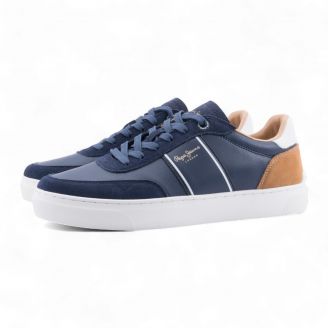 PMS000007 Drop2 Camden Pepe Jeans Ανδρικά sneakers ΜΠΛΕ