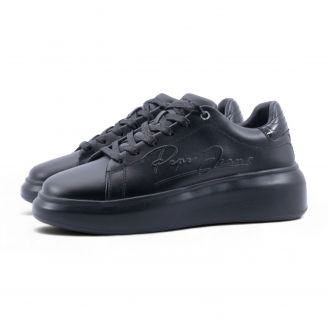 PLS000003 Drop2 Yara Pepe Jeans  Γυναικεία Sneakers ΜΑΥΡΟ