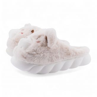 5222-0305 Love4shoes  Παντόφλες ΜΠΕΖ