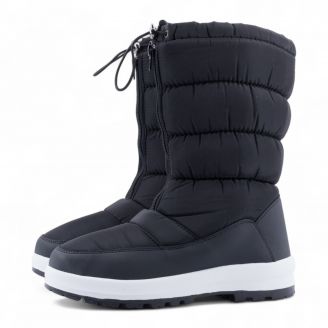 5222-0320 Love4shoes Γυναικεία Μποτάκια ΜΑΥΡΟ