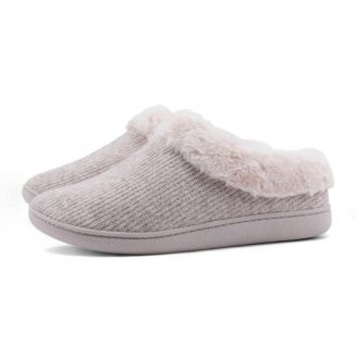 5222-0321 Love4shoes Γυναικείες Παντόφλες Χειμερινές ΜΠΕΖ