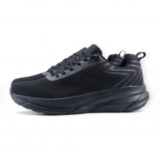 5222-0376 Love4shoes Ανδρικο Αθλητικο Running ΜΑΥΡΟ