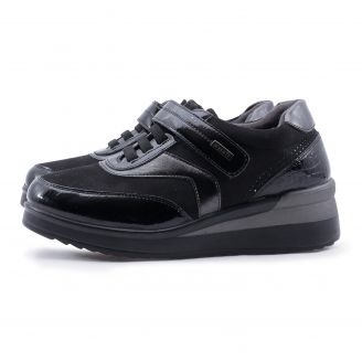 25M573 My Soft  Γυναικεία Sneakers ΜΑΥΡΟ