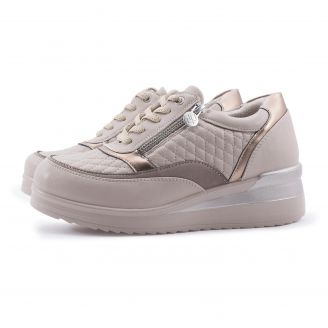 25M571 My Soft Γυναικεία Sneakers ΜΠΕΖ