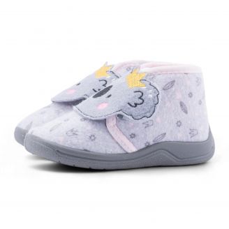 5222-0517 Love4shoes Παιδικά Παντοφλάκια Κορίτσι ΓΚΡΙ