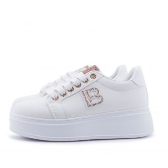 8931 Laura Biagiotti Γυναικεία Sneakers ΛΕΥΚΟ