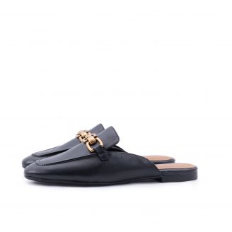 1-27304-44 Tamaris Γυναικεία Mules ΜΑΥΡΟ