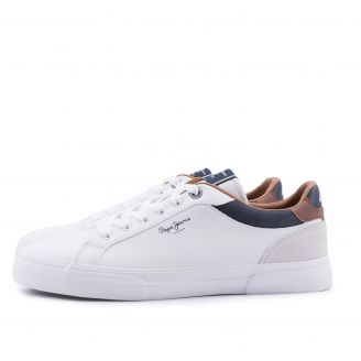 PMS30839 Pepe Jeans Retro Ανδρικά Sneakers ΛΕΥΚΟ