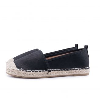 31041-12SD Blondie Γυναικείες Espadrilles ΜΑΥΡΟ