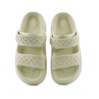 989490 Love4shoes Γυναικεία Σαγιονάρες Slides ΠΡΑΣΙΝΟ
