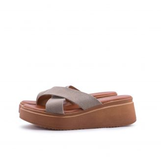 1428 Love4shoes Γυναικείες Καλοκαιρινές Παντόφλες ΠΟΥΡΟ