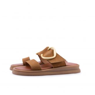 1802 Love4shoes Γυναικείες Καλοκαιρινές Παντόφλες ΤΑΜΠΑ