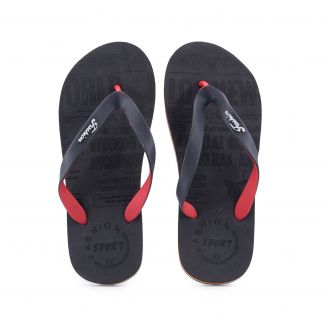 3315 -02 Love4shoes Ανδρικές Σαγιονάρες Φάσα ΜΑΥΡΟ