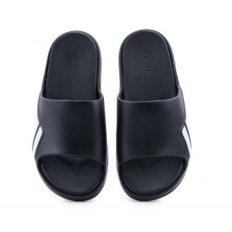 6213 Luofo Ανδρικά Σαγιονάρες Flip Flops ΜΑΥΡΟ