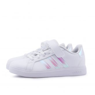 IE3851 Adidas Grand Court 2.0 Παιδικά Αθλητικά ΛΕΥΚΟ