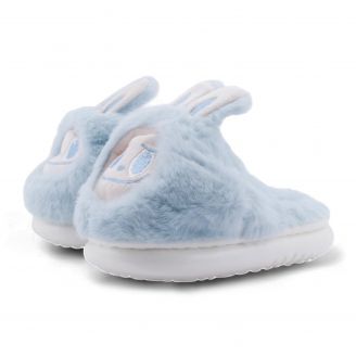 8092 Love4shoes Παντόφλες Χειμερινές Cute Monster ΣΙΕΛ
