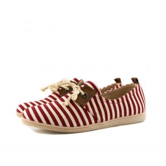0001 PLATO Γυναικεία Espadrilles ΚΟΚΚΙΝΟ