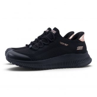 117743 Skechers Γυναικεία Ανατομικά Sneakers ΜΑΥΡΟ