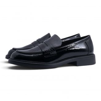 2-24308-45  Marco Tozzi Γυναικεία Loafers ΜΑΥΡΟ