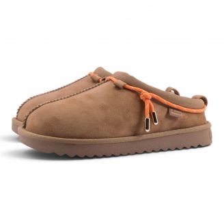 426017 D.Franklin Γυναικεία Clogs με Γούνα ΚΑΜΕΛ