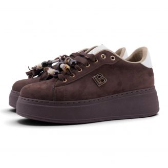 9821 Laura Biagiotti Γυναικεία Sneakers ΚΑΦΕ