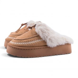 265016 Love4shoes Γυναικείες Παντόφλες Χειμερινές ΤΑΜΠΑ
